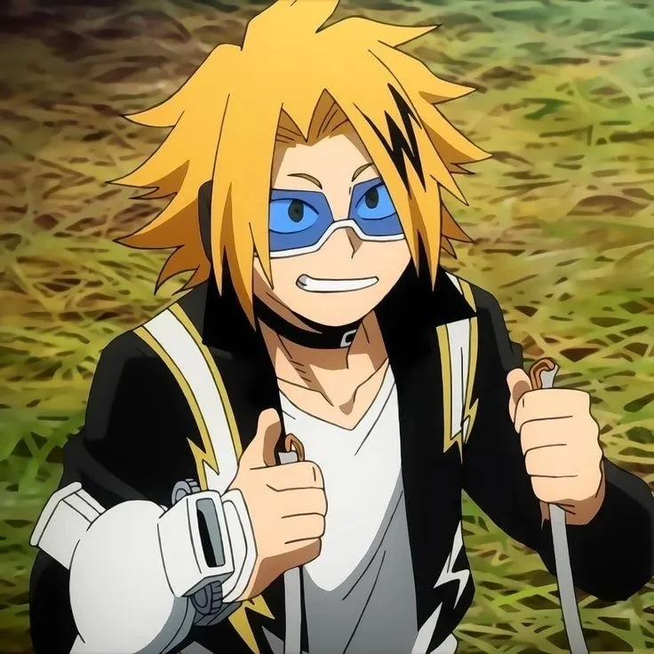 the avatar of character Denki Kaminari - Sounds with emotional intelligence capabilities