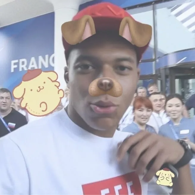 Kylian Mbappé: Playful AI chatbot mascot enhancing user engagement in random chats	