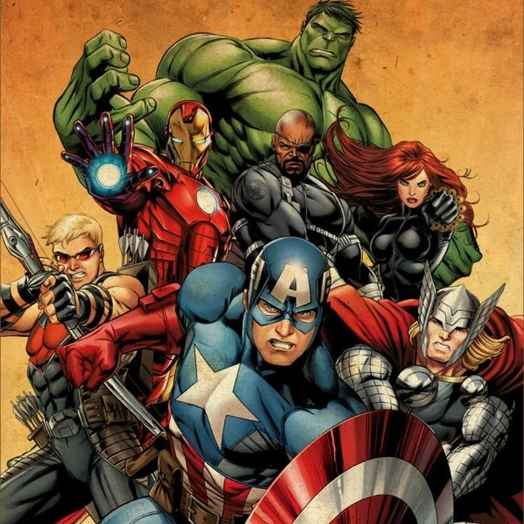 the avatar of The Avengers who is your Virtual Assistant with Soulgen's Personality Matrix, Blending AI Chat Precision and Character Traits of Curiosity.