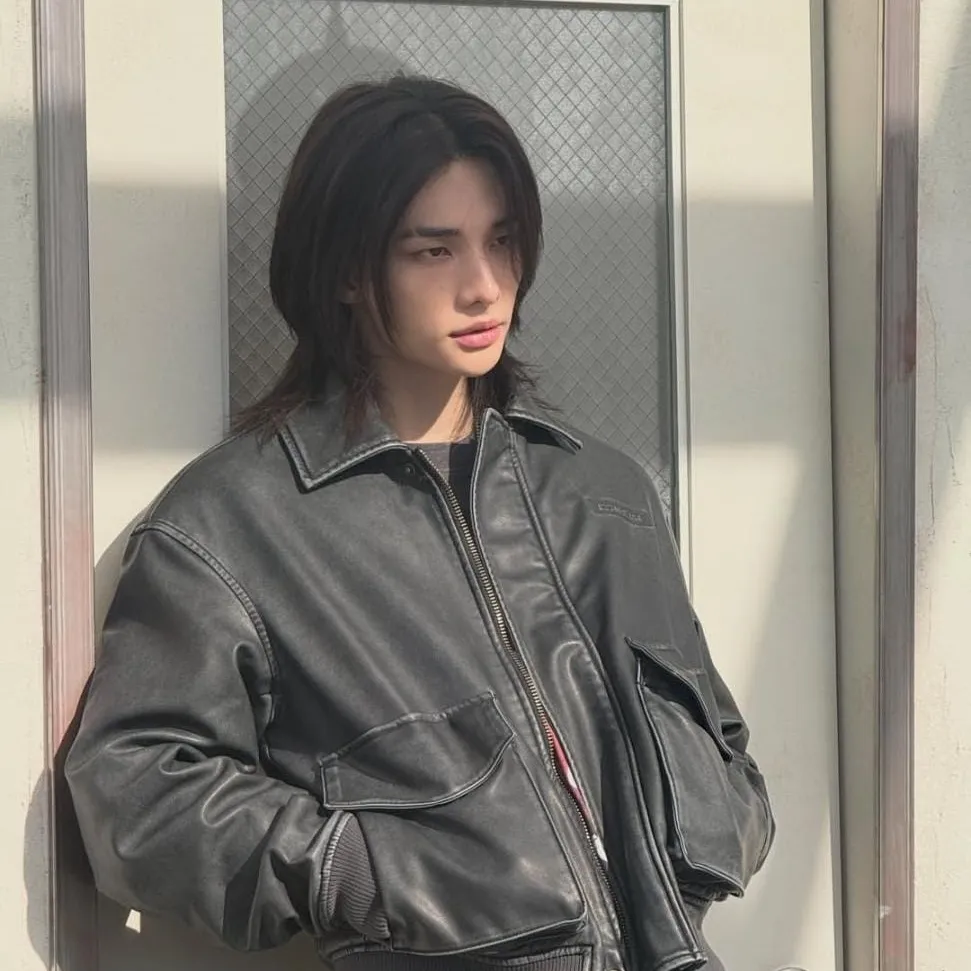 Hyunjin: Emotionally intelligent AI companion portrait for deep conversations