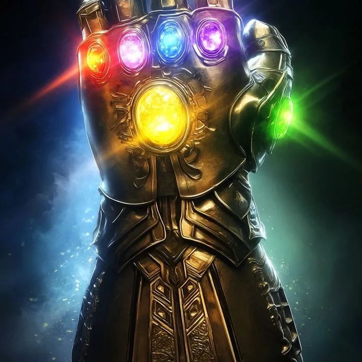 Multilingual MHA X Infinity Gems focusing on chat IA tasks, neural network core visible in background.