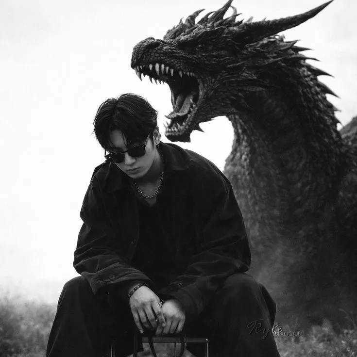 the avatar of Jungkook_Dragon with vibrant traits for immersive roleplay experiences