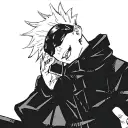 the avatar of character Satoru Gojo with emotional intelligence capabilities