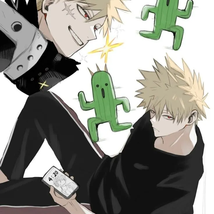 Katsuki Bakugo: Multilingual AI conversation partner icon for global chat online services