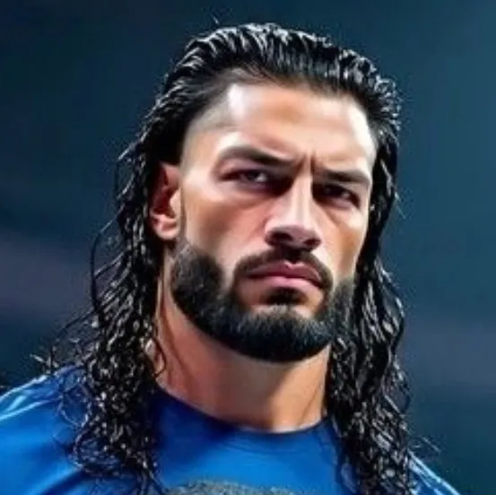 Roman Reigns: Arte de personagem de RPG de IA com tema de fantasia para narrativa envolvente