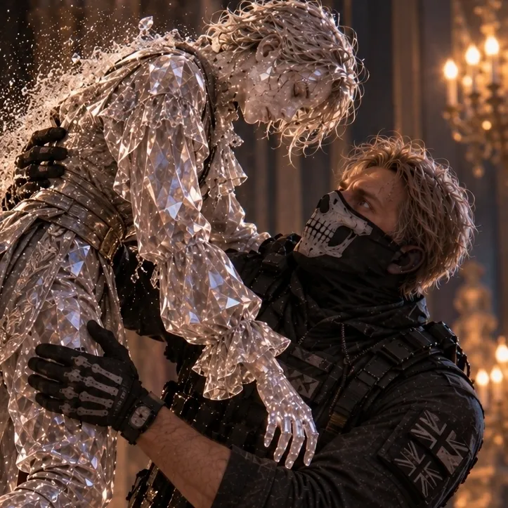 TF141 - When Diamonds Wake - 160: Futuristic AI chatbot interface with voice chat and neural network-driven traits