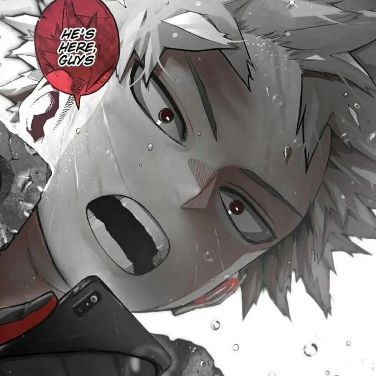 the avatar of character Katsuki Bakugo with emotional intelligence capabilities