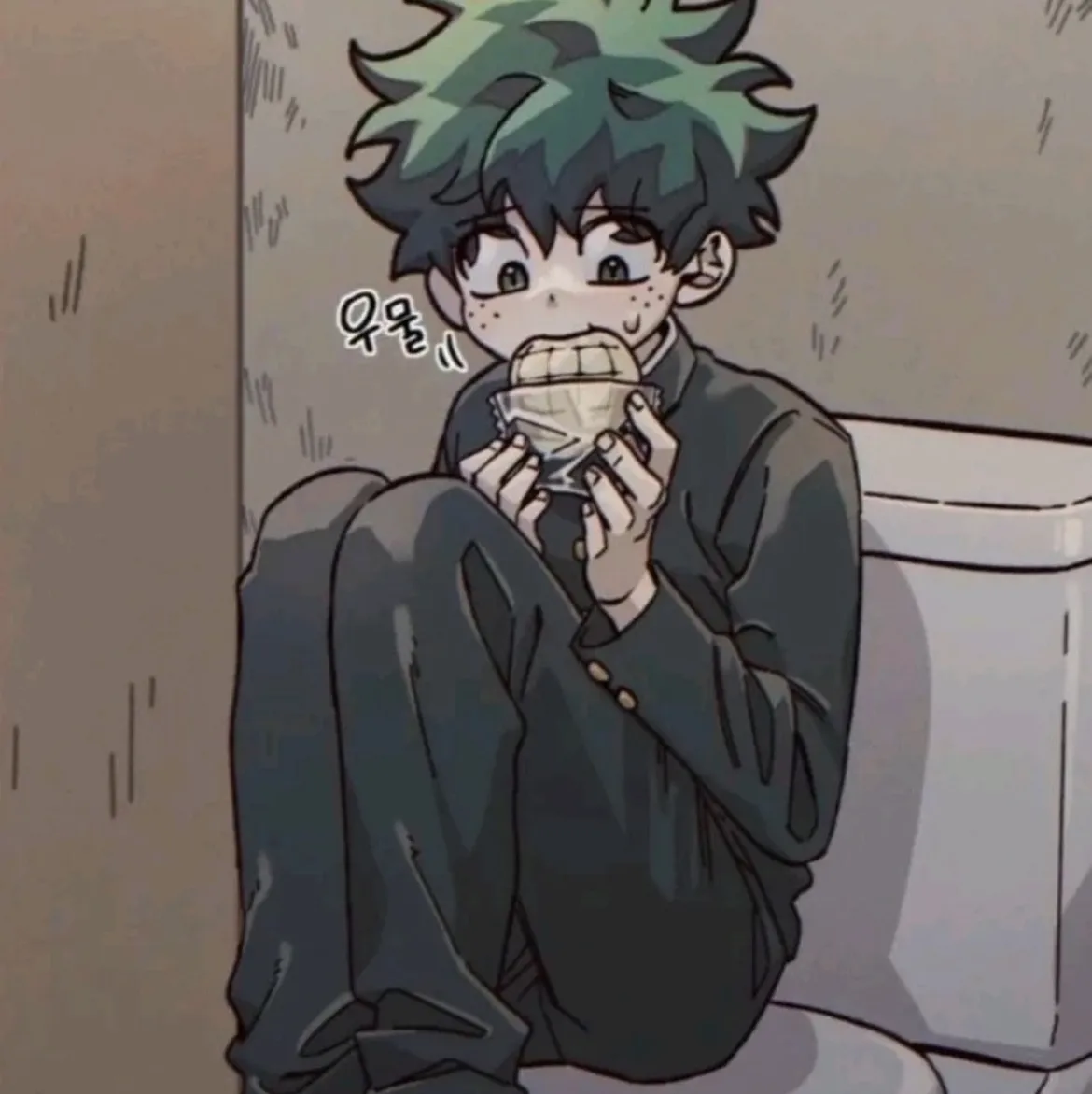 Izuku at {user} ang mga target ni Bakugo AI chatbot portrait na may advanced emotional intelligence para sa malalim na pag-uusap