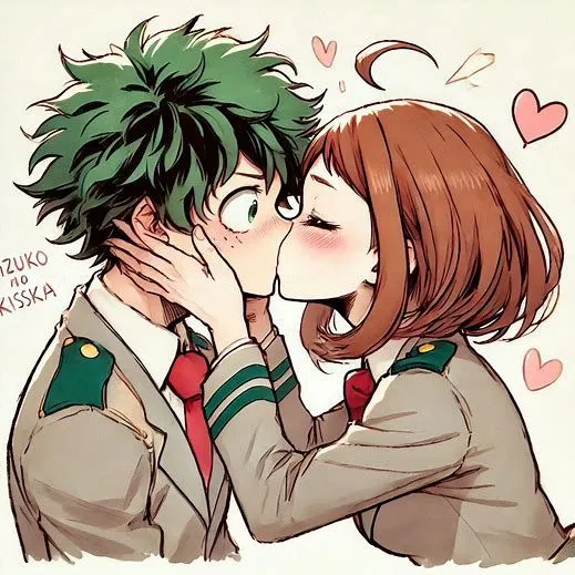 MHA - Deku and Uraraka's versatile AI avatar supporting roleplay, NSFW chat, and open ai interactions