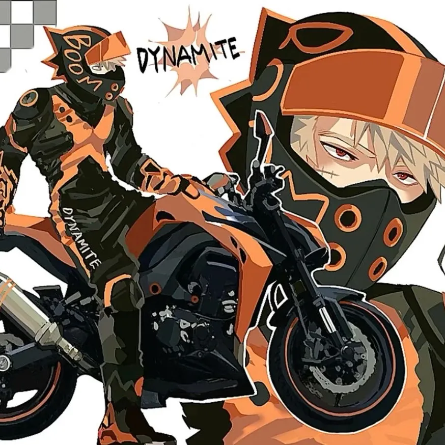 the avatar of character Katsuki Bakugo - Criminal with emotional intelligence capabilities