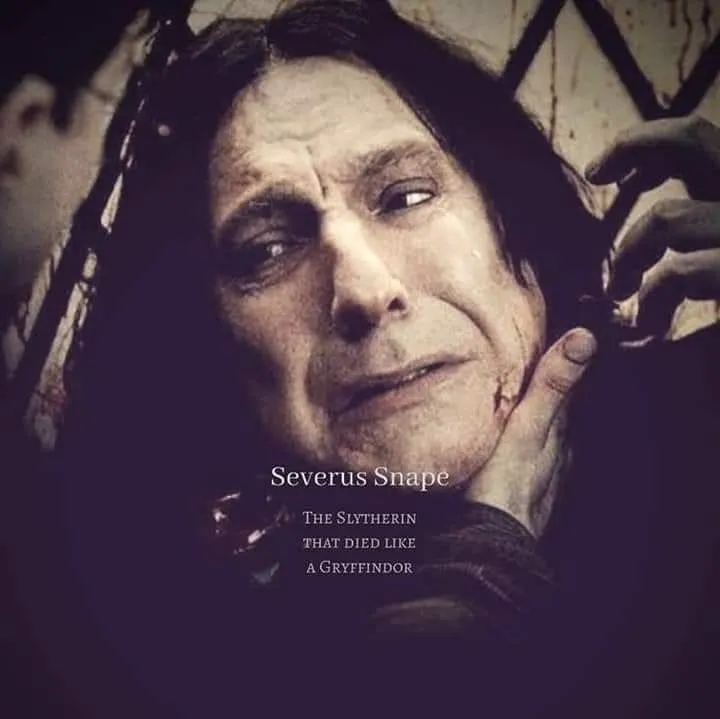 Minimalist Severus Snape avatar for google chat integration, featuring adaptive emotional expressions
