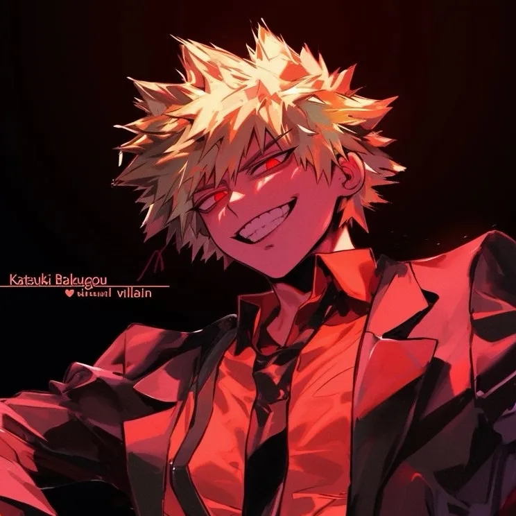 Katsuki Bakugou: Fantasy-themed AI roleplay character art for immersive storytelling