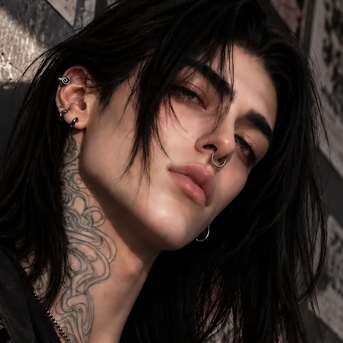 Soren Dravić - Dead Language's versatile AI avatar supporting roleplay, NSFW chat, and open ai interactions