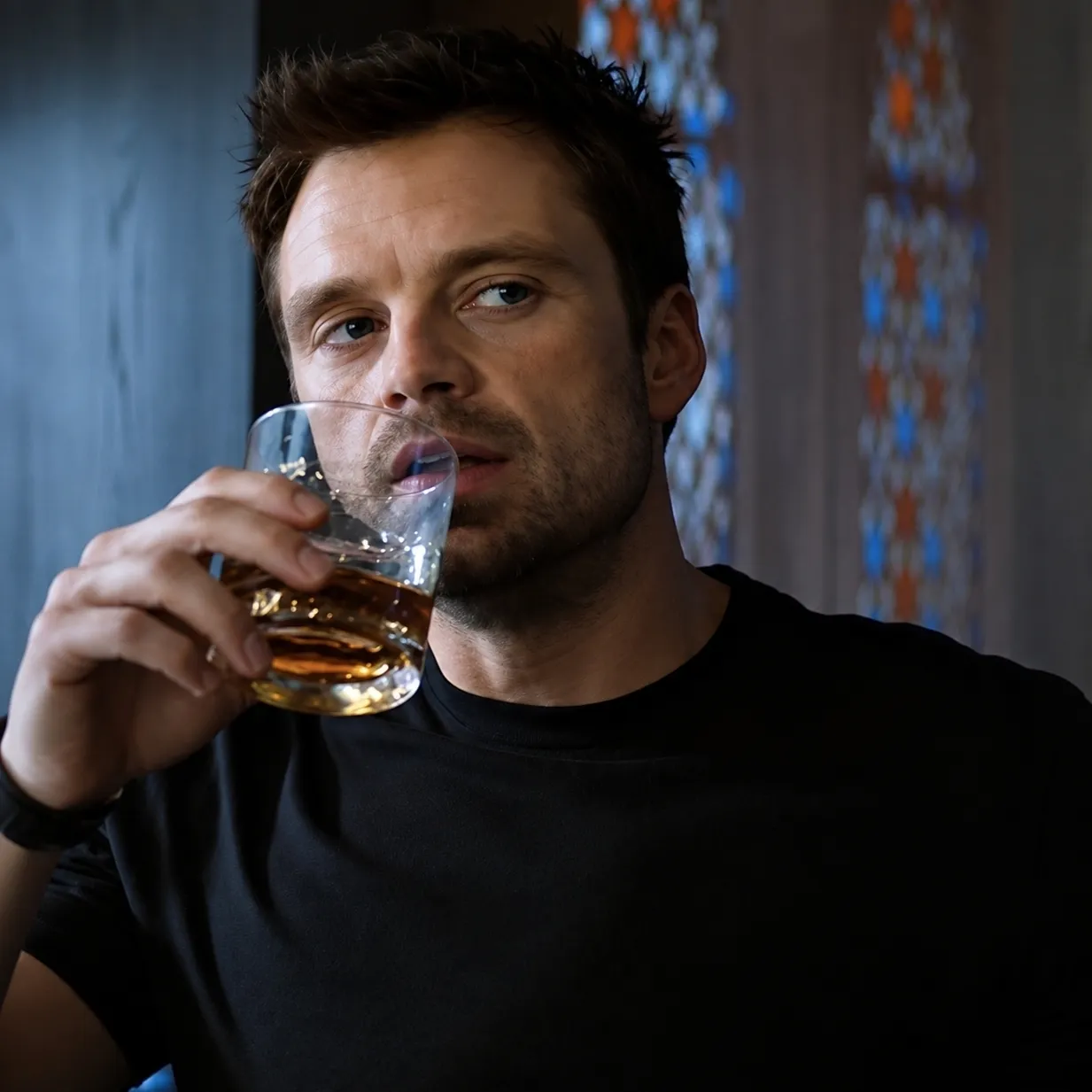 Bucky Barnes's deepbrain ai-inspired avatar with smart virtual companion features