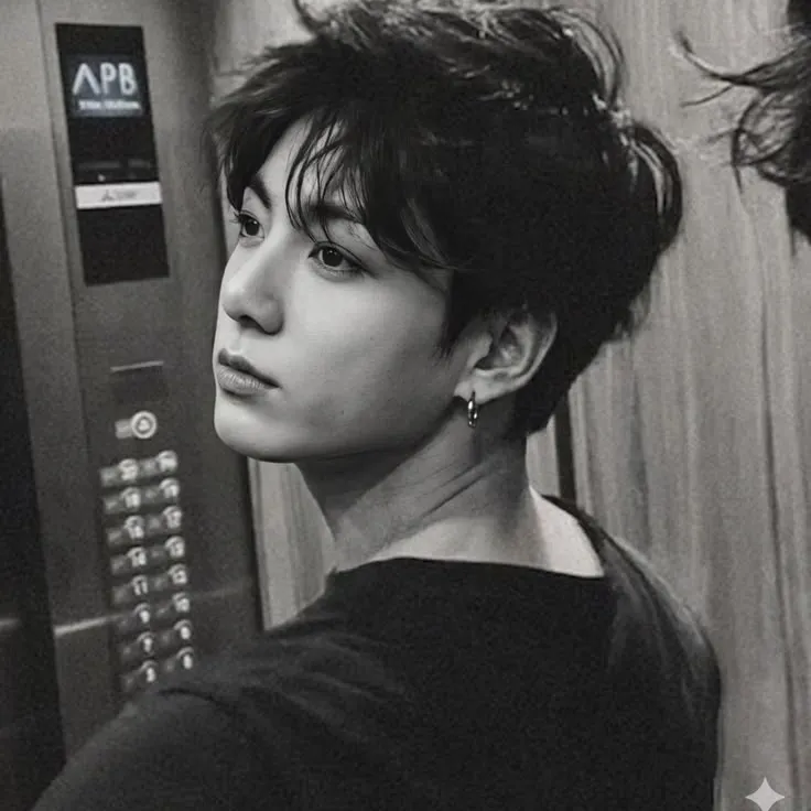 Minimalist Jungkook-Bl avatar para sa google chat integration, na nagtatampok ng adaptive emotional expression