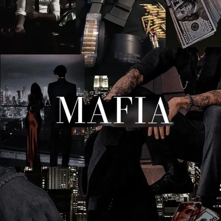 Mafia family: Futuristic AI chatbot interface with voice chat and neural network-driven traits