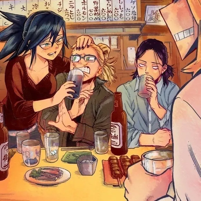MHA - Bartending: Creative roleplay AI character art para sa maanghang na chat at fantasy na mga sitwasyon