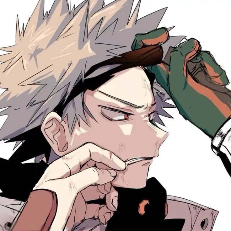 MHA - Bakugo Bl: Playful AI chatbot mascot enhancing user engagement in random chats
