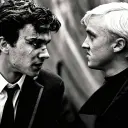 the avatar of Mattheo Riddle and Draco Malfoy: Dynamic AI character.