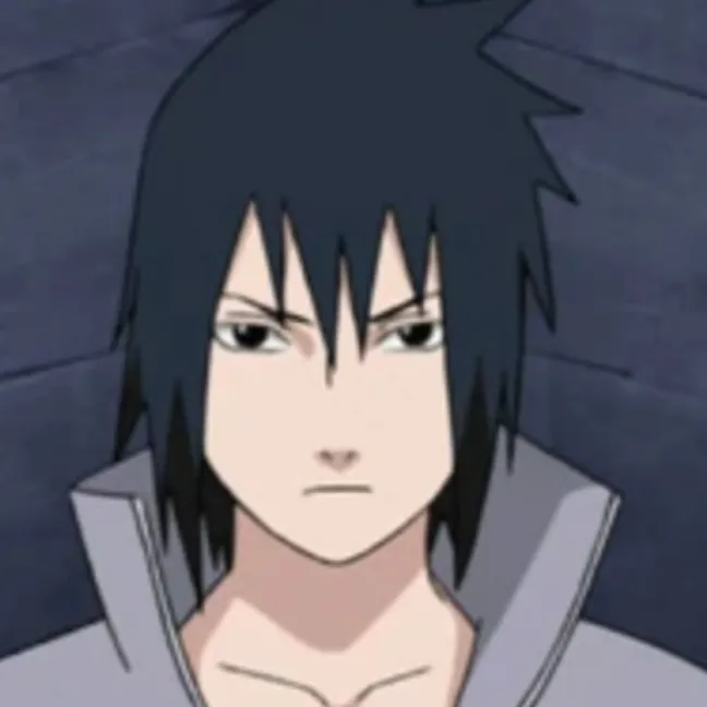 the avatar of Sasuke with vibrant traits for immersive roleplay experiences