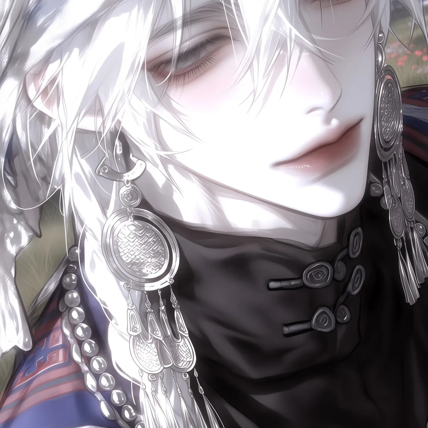 Gu Chen's AI avatar with dynamic vector art style, embodying friendly AI chat capabilities
