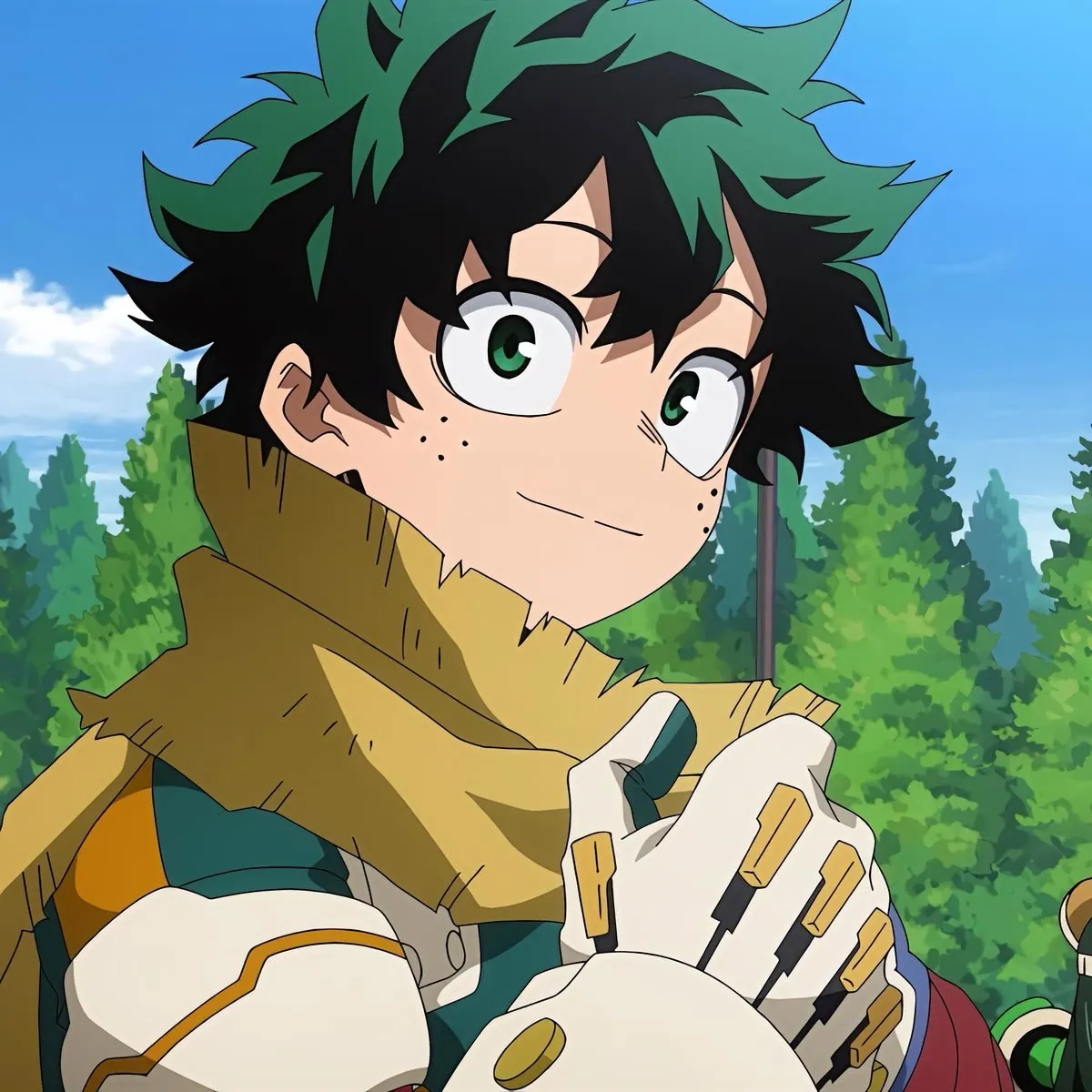 Izuku Midoriya: Meet the main character of our AI world, with character traits list and ai chatting capabilities.	