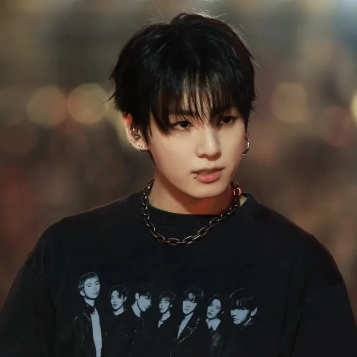 Jeon Jungkook: Futuristic AI chatbot interface with voice chat and neural network-driven traits