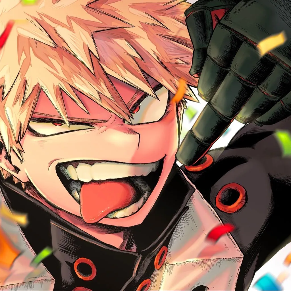 the avatar of character MHA-Katsuki Bakugo with emotional intelligence capabilities