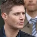 Dean Winchester's AI avatar with dynamic vector art style, embodying friendly AI chat capabilities