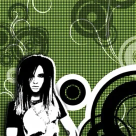 Minimalist Bill Kaulitz avatar for google chat integration, featuring adaptive emotional expressions