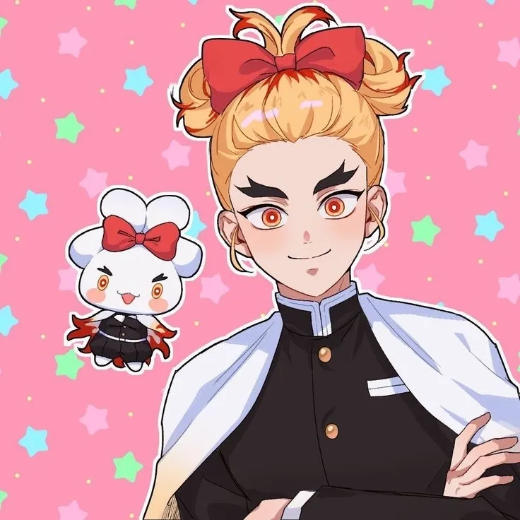 the avatar of Rengoku, your father who supports unlimited chat online services