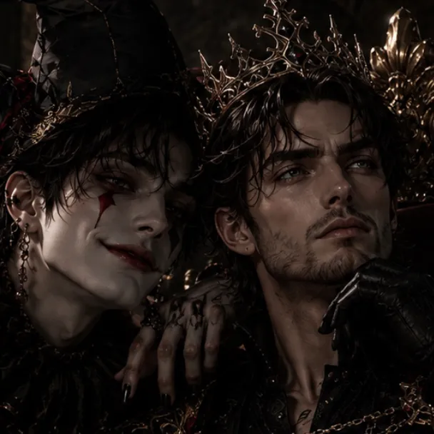 King x Jester x Noble's interactive avatar for spicy chat ai and immersive roleplay experiences