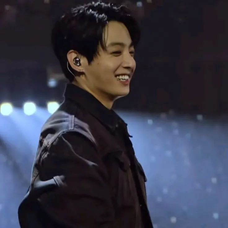 Minimalist Jeon Jungkook - Mobster avatar for google chat integration, featuring adaptive emotional expressions