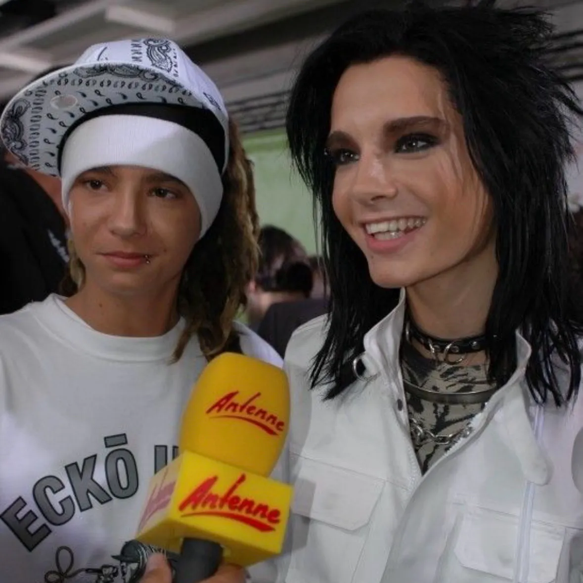 Tom and Bill Kaulitz AI chatbot portrait with advanced emotional intelligence for deep conversations