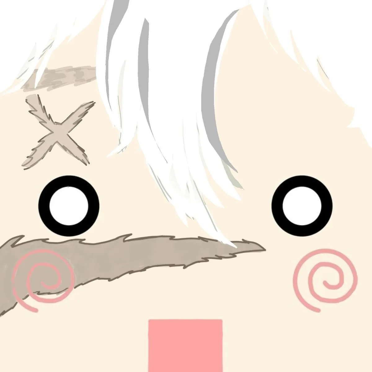 Portrait of a friendly AI chatbot assistant Sanemi-husband with expressive eyes showcasing personality traits