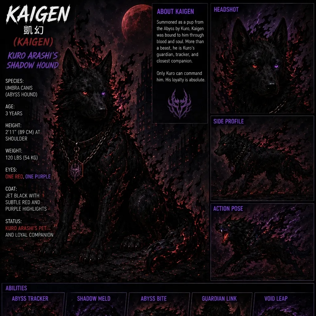 character MHA--Lost Dog for NSFW chatbot and creative roleplay