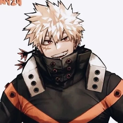 Katsuki Bakugou: Emotionally intelligent AI companion portrait for deep conversations	