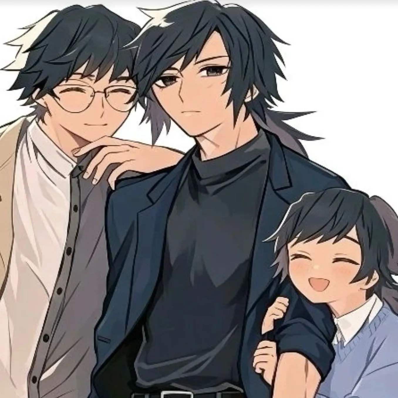 the avatar of Giyuu Tomioka who supports unlimited chat online services