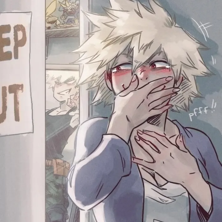 -Katsuki Bakugo -'s AI avatar with dynamic vector art style, embodying friendly AI chat capabilities