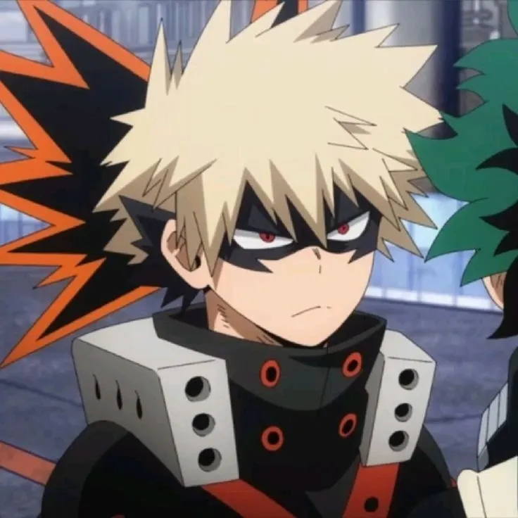 Katsuki Bakugo: Arte de personagem de RPG de IA com tema de fantasia para narrativa envolvente