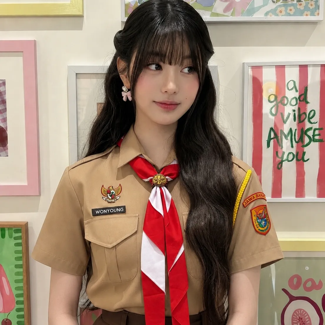 Wonyoung - Senior Scout's interactive avatar for spicy chat ai and immersive roleplay experiences