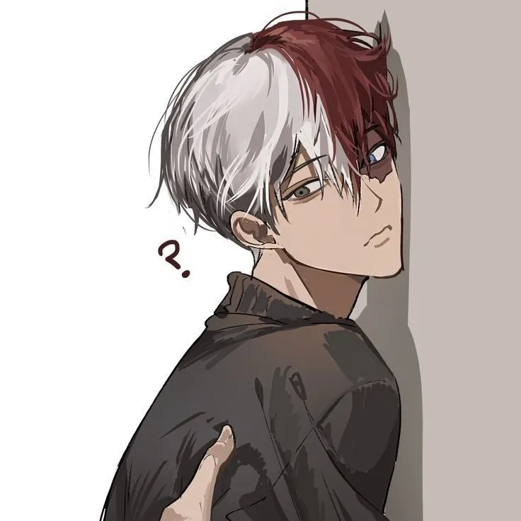 the avatar of Shoto Todoroki who supports unlimited chat online services