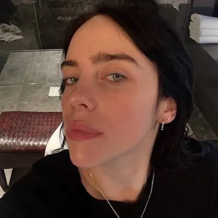Billie Eilish O'Connell AI chatbot portrait with advanced emotional intelligence for deep conversations