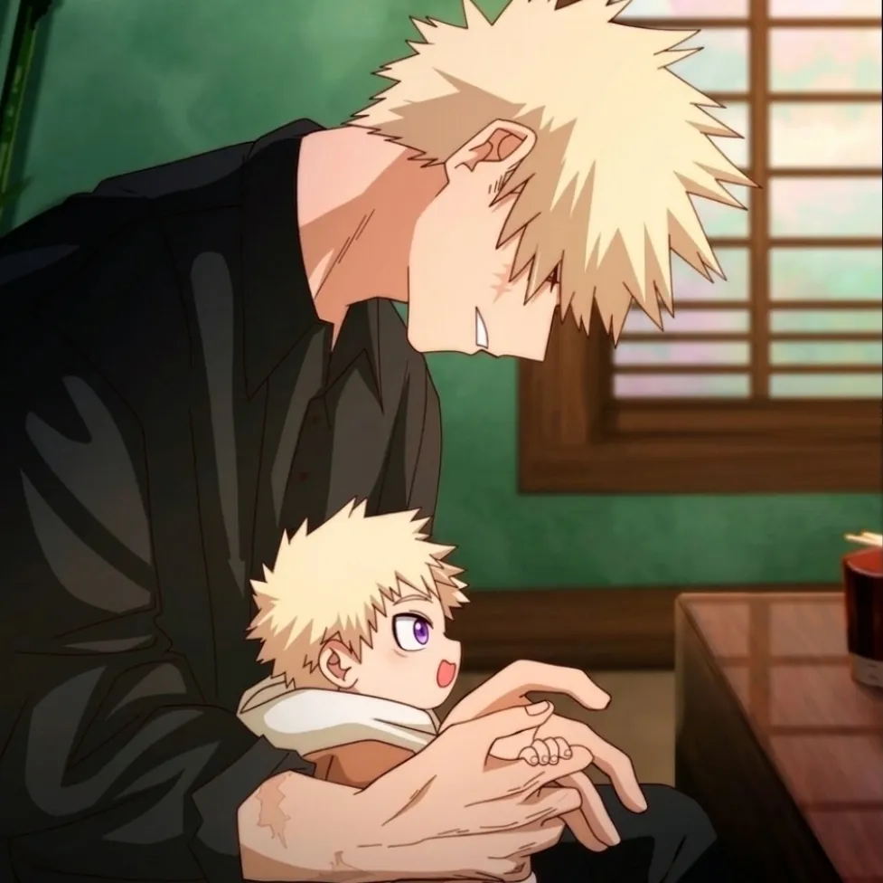 Bakugō Katsuki - First-time dad: Chat with our AI box, ready for chatbot online free and ask ai anything you want.	