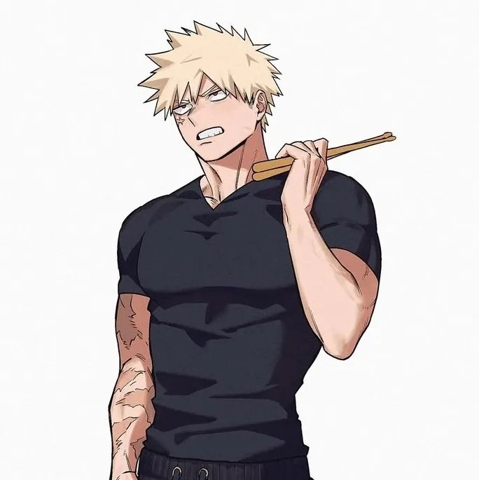 Katsuki Bakugou: Creative roleplay AI character art for spicy chat and fantasy scenarios