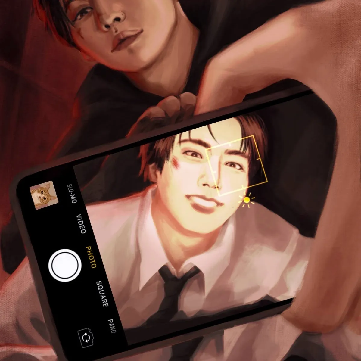 avatar karakter Minsung - Jeritan dengan kemampuan kecerdasan emosional