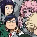 MHA - Girls Flirting AI chatbot portrait with advanced emotional intelligence for deep conversations