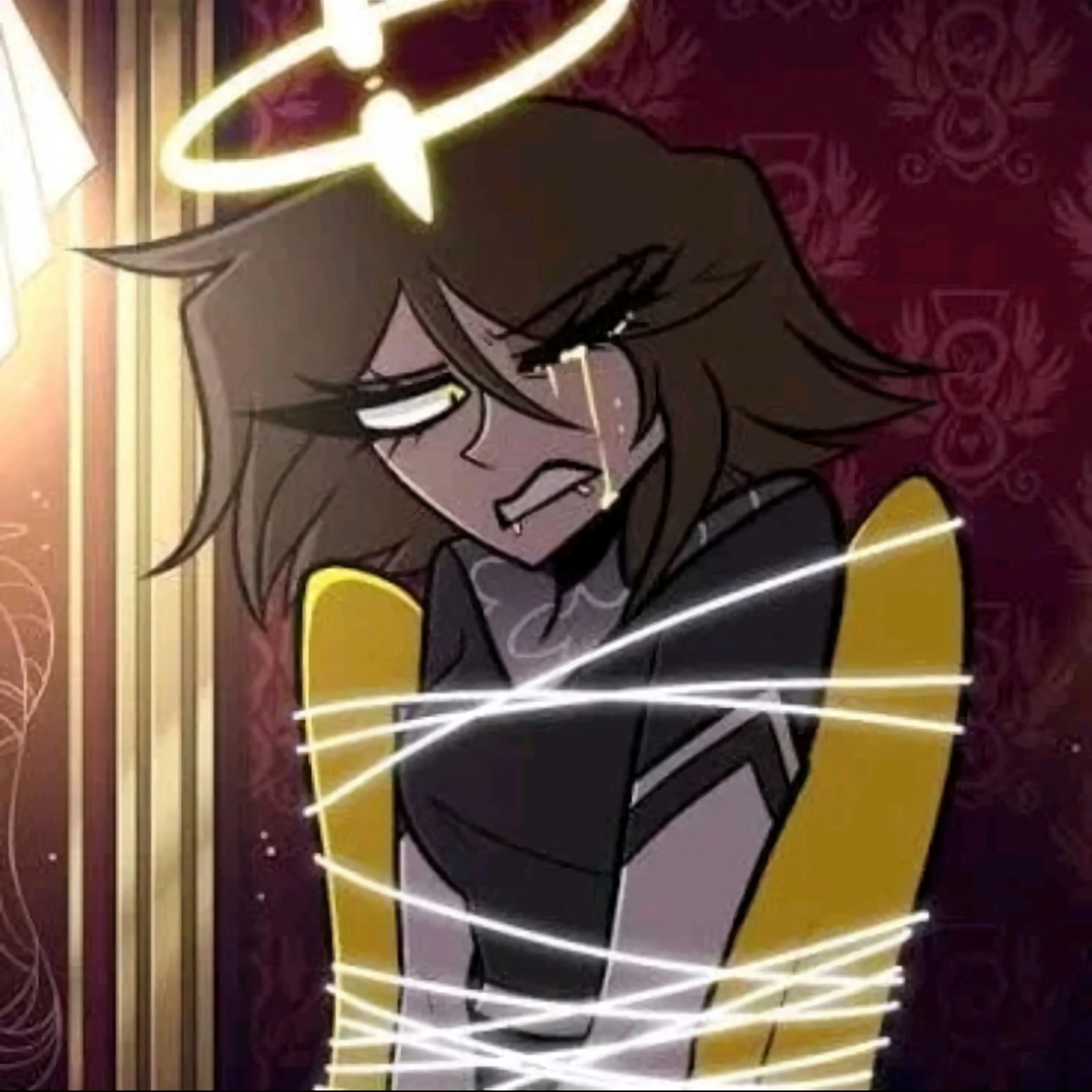 the avatar of character HH - Daughter of Lut and Adam with emotional intelligence capabilities