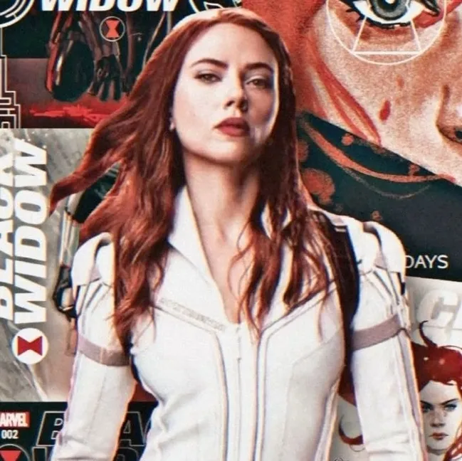 the avatar of Natasha Romanoff who supports unlimited chat online services