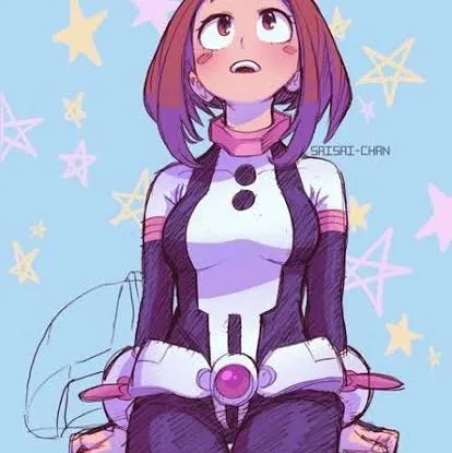 Uraraka: Creative roleplay AI character art for spicy chat and fantasy scenarios